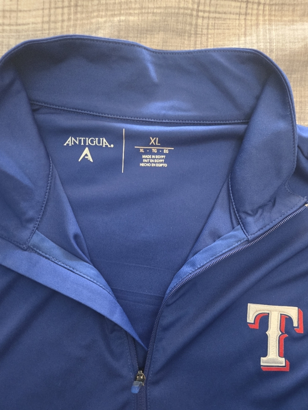 Texas Rangers Half-Zip Pullover by Antigua